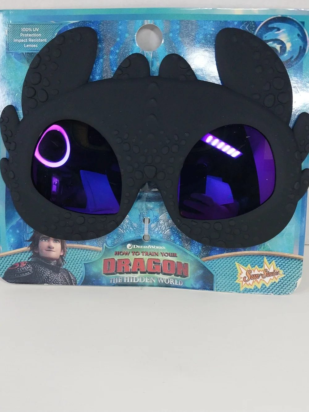 2021 Toothless One Size Sunglasses How to Train Your Dragon 100% UV Protection